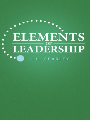 cover image of Elements of Leadership